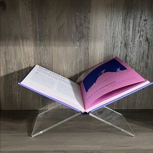Clear Acrylic Book Stand